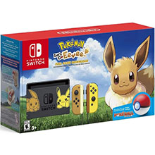 Nintendo Switch Pokemon Lets Go Eevee Console