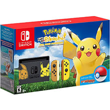 Nintendo Switch Pokemon Lets Go Pikachu Console