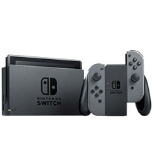 Nintendo Switch with Gray Joy-Con
