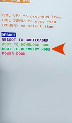 HTC Reboot to Recovery Mode